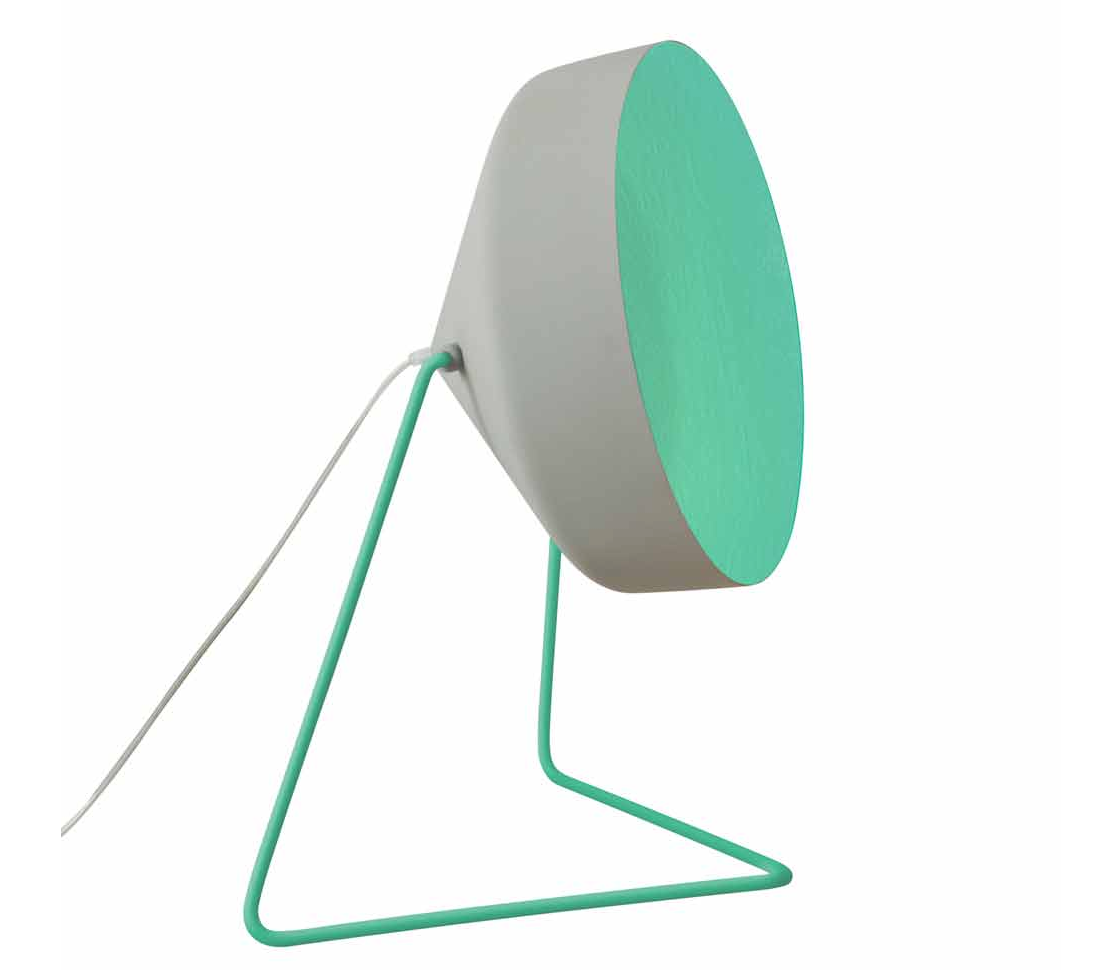 Cyrcus F cemento — lampada da terra Ø 40 cm