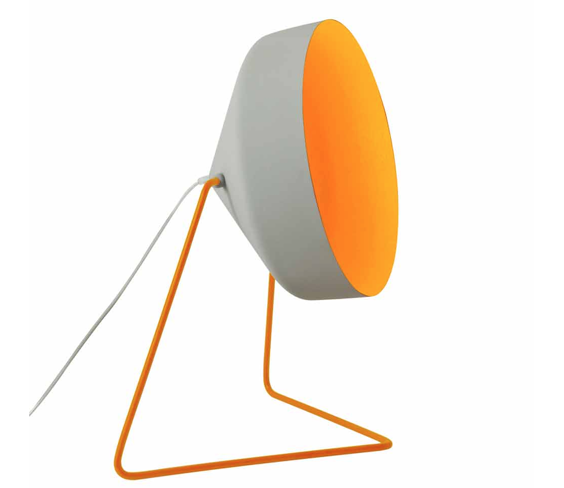 Cyrcus F cemento — lampada da terra Ø 40 cm