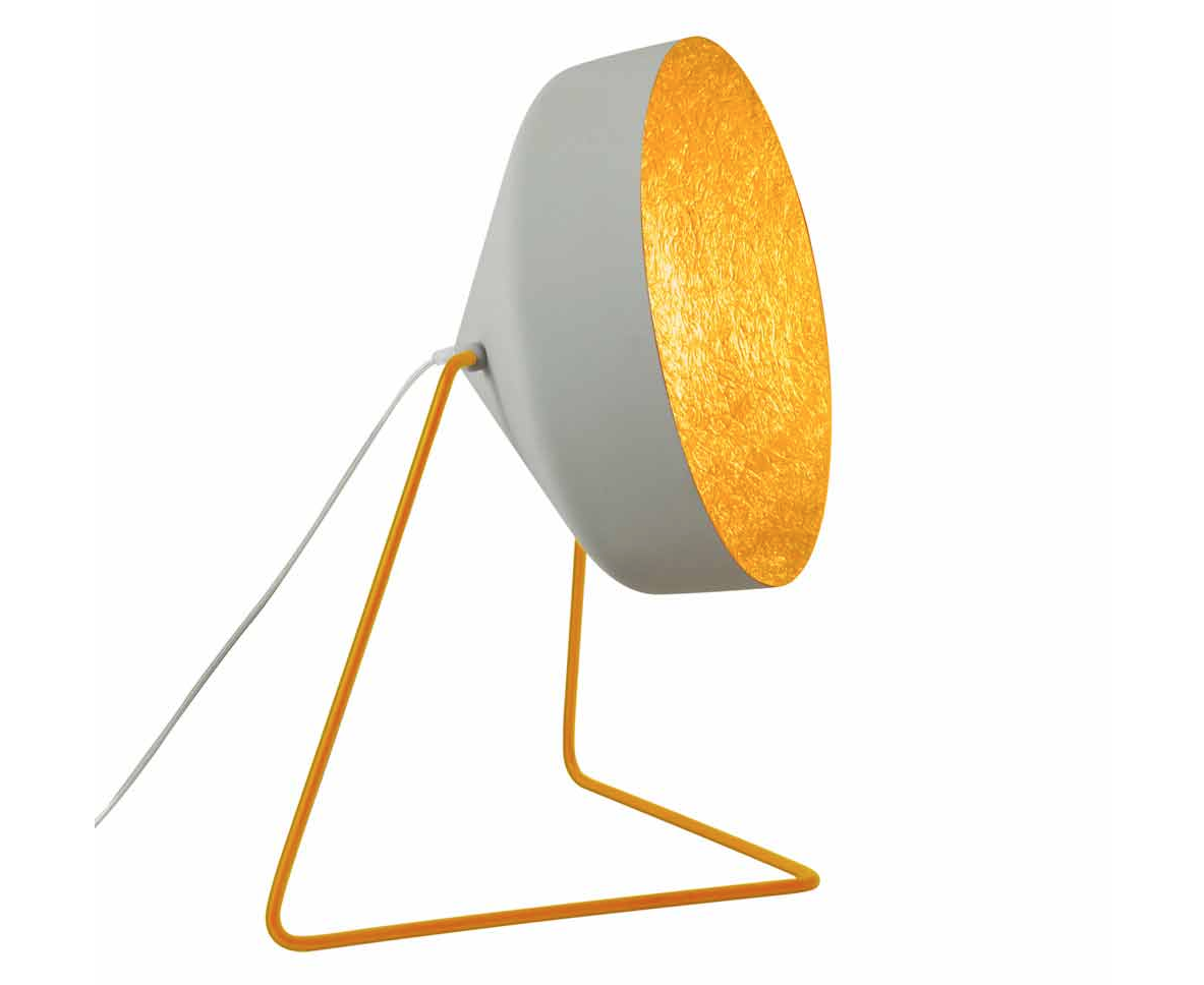 Cyrcus F cemento — lampada da terra Ø 40 cm