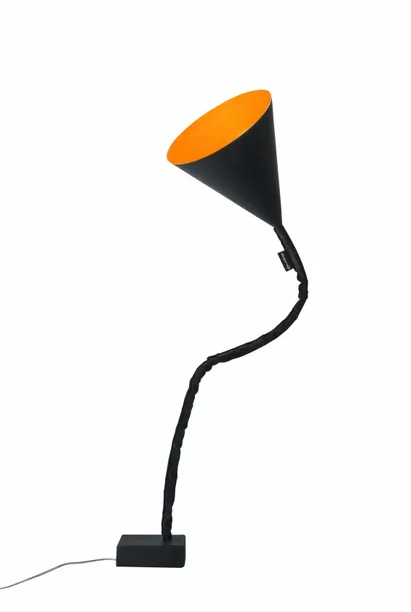Flower lavagna — lampada da terra Ø 29 cm