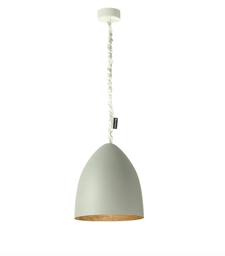 Flower S cemento — sospensione Ø 33,5 cm