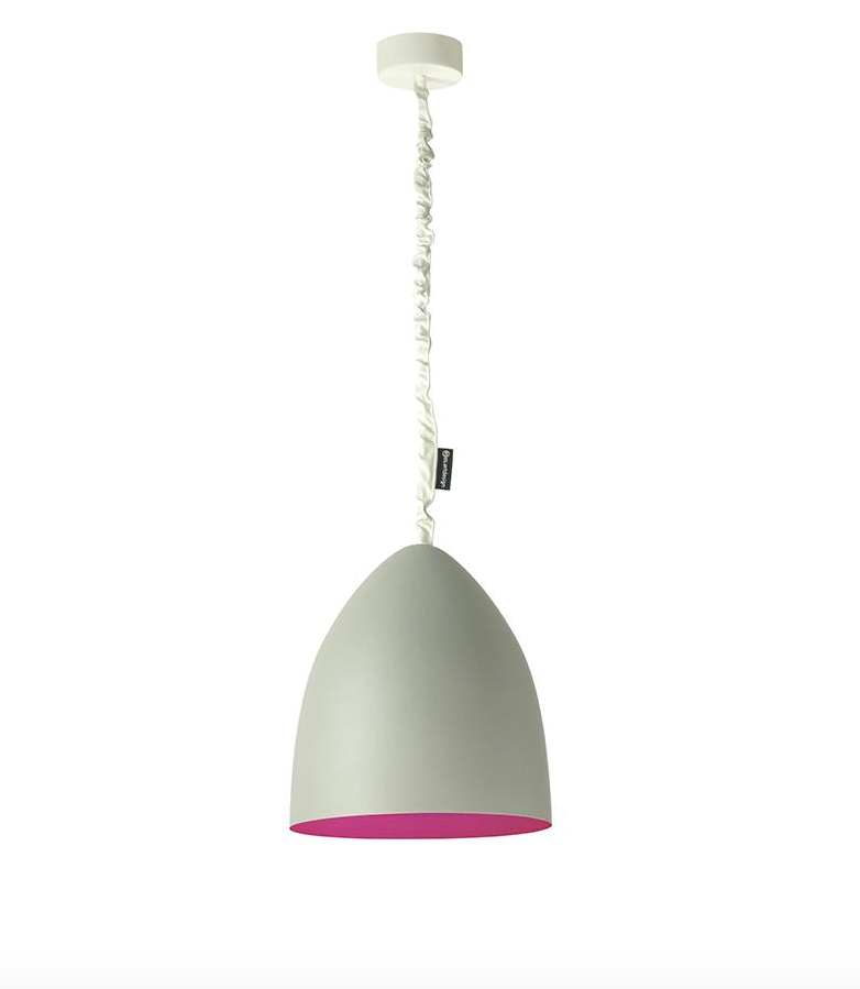 Flower S cemento — sospensione Ø 33,5 cm