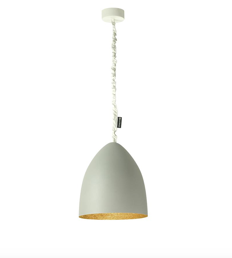 Flower S cemento — sospensione Ø 33,5 cm