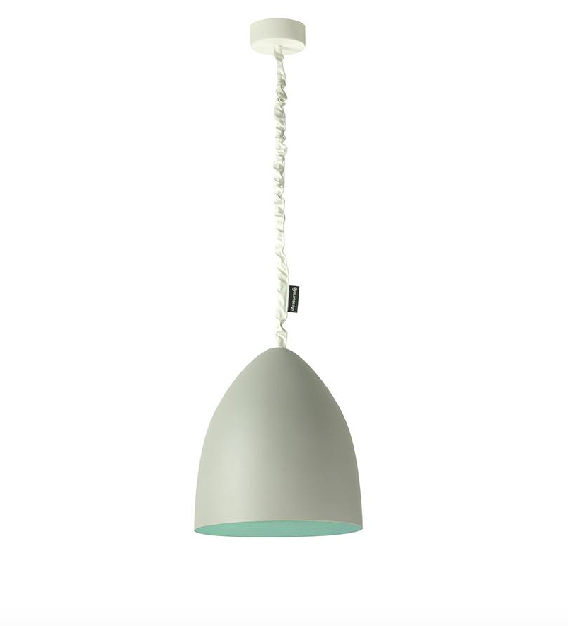 Flower S cemento — sospensione Ø 33,5 cm