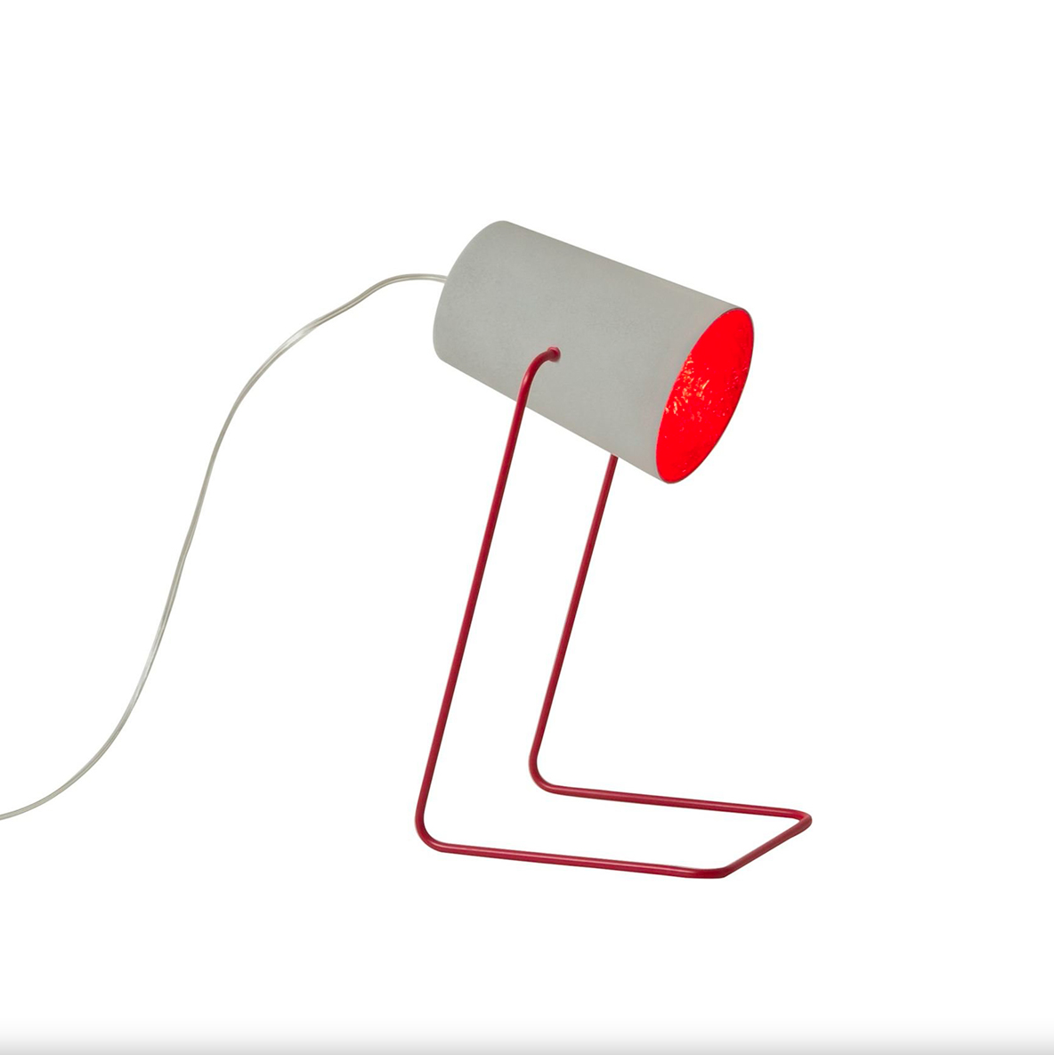 Paint T cemento — lampada da tavolo Ø 12 cm