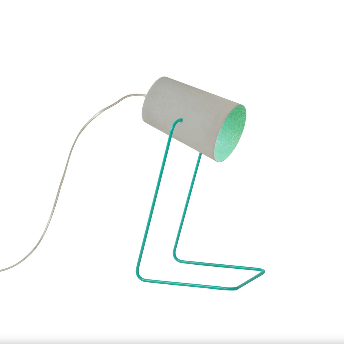 Paint T cemento — lampada da tavolo Ø 12 cm