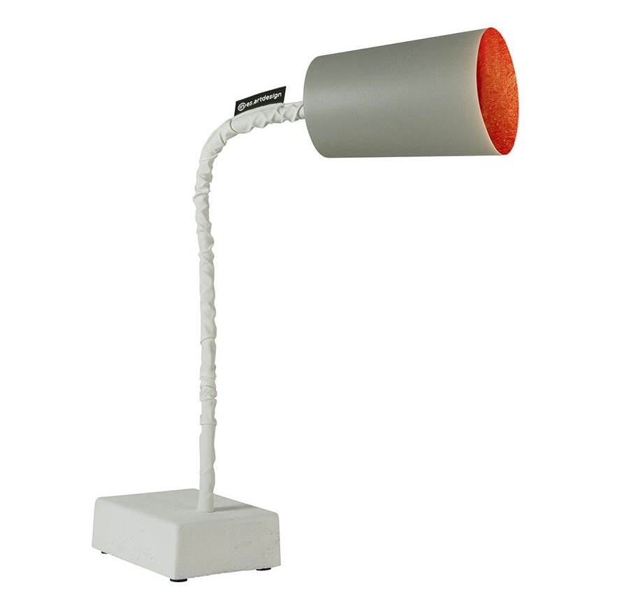 Paint t2 cemento — lampada da tavolo Ø 12 cm