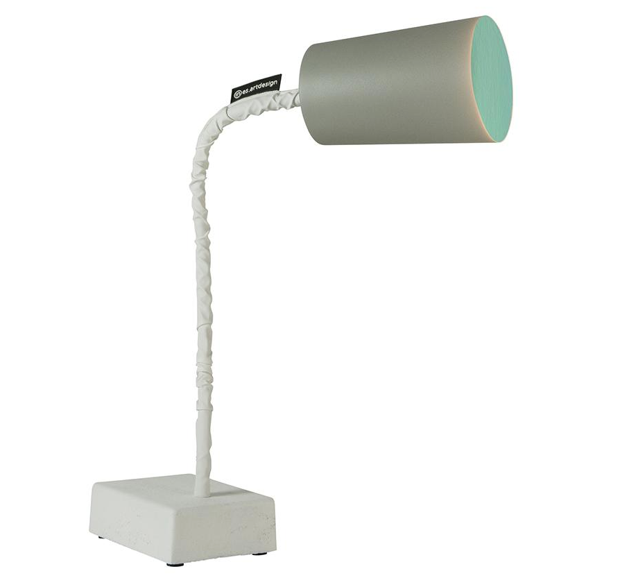 Paint t2 cemento — lampada da tavolo Ø 12 cm