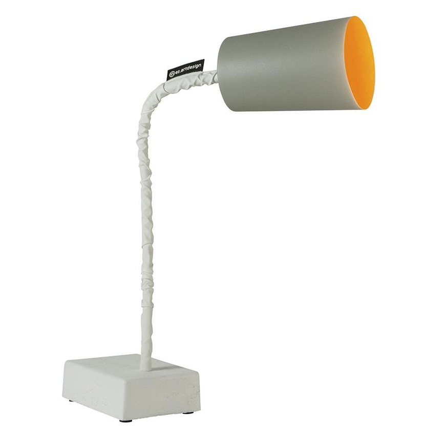 Paint t2 cemento — lampada da tavolo Ø 12 cm