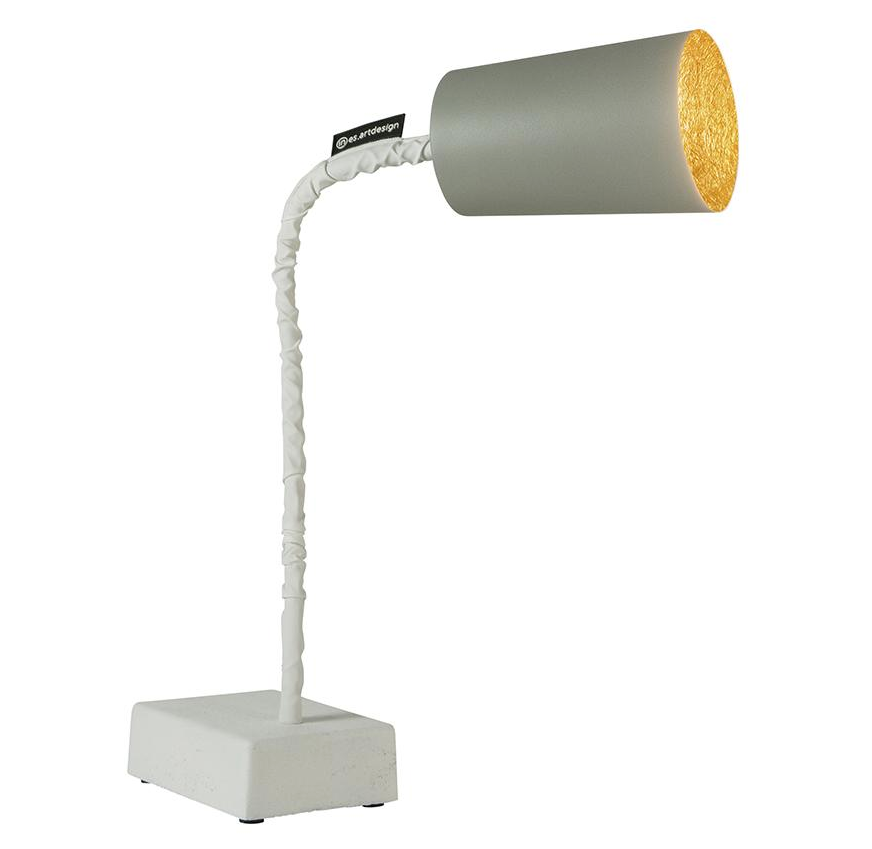 Paint t2 cemento — lampada da tavolo Ø 12 cm
