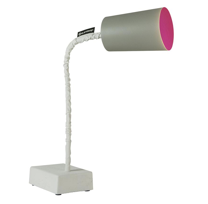 Paint t2 cemento — lampada da tavolo Ø 12 cm