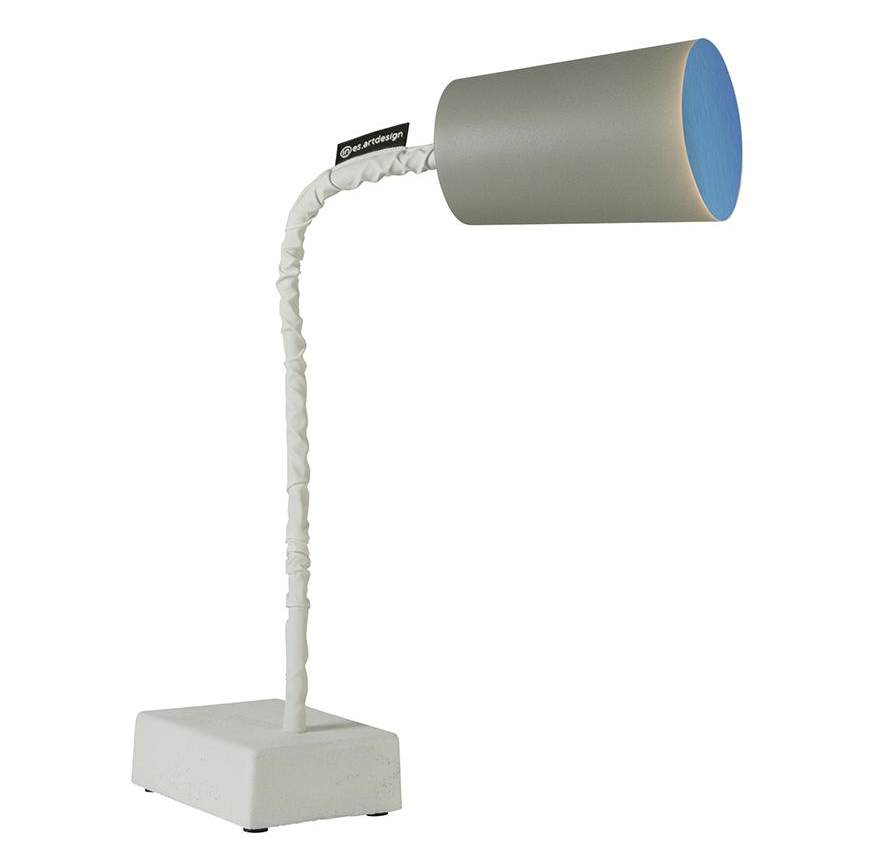 Paint t2 cemento — lampada da tavolo Ø 12 cm