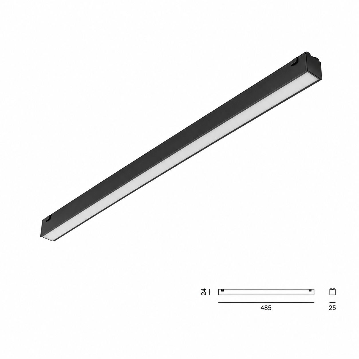 Kit Binario Ultrasottile 48V - Nero