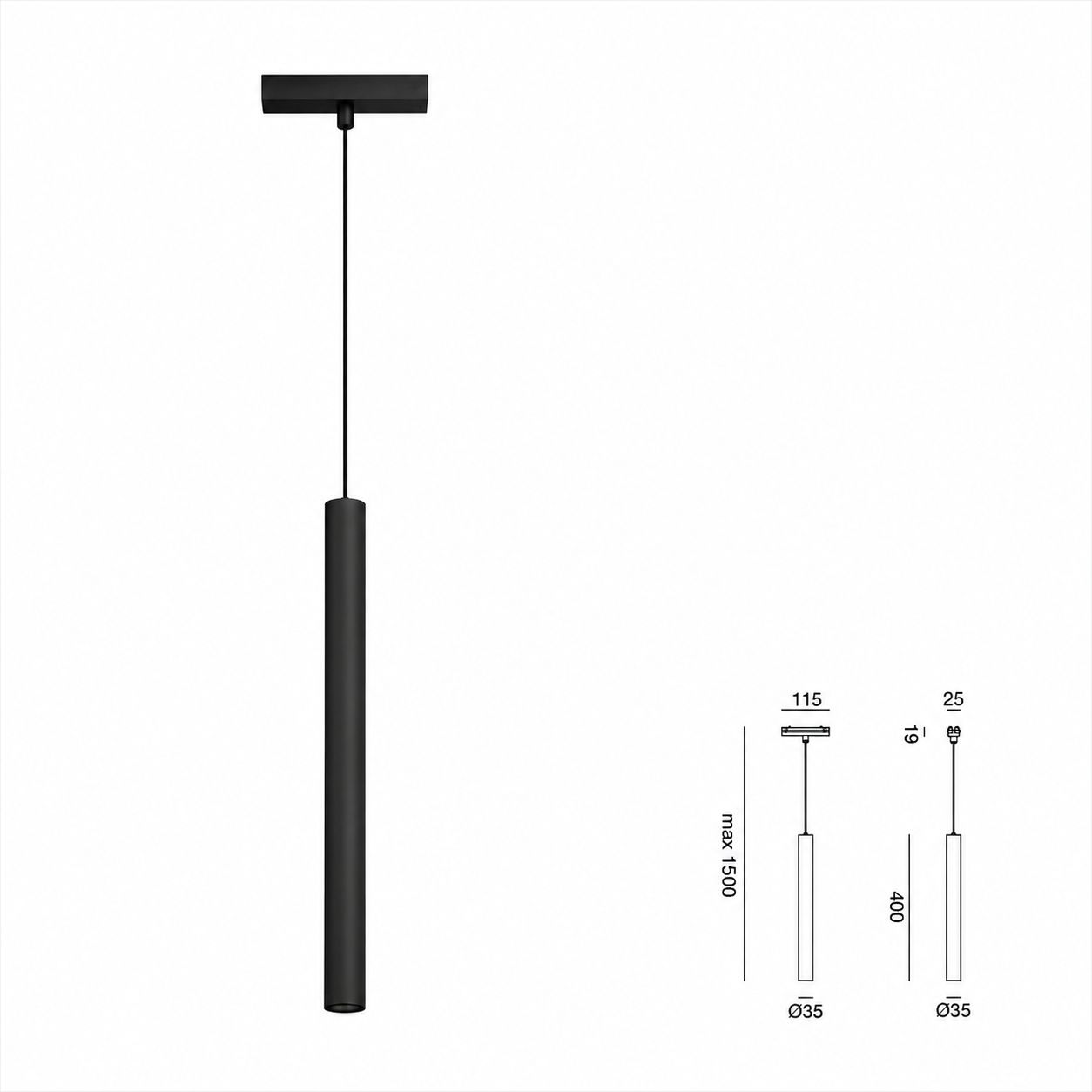 Kit Binario Ultrasottile 48V - Nero
