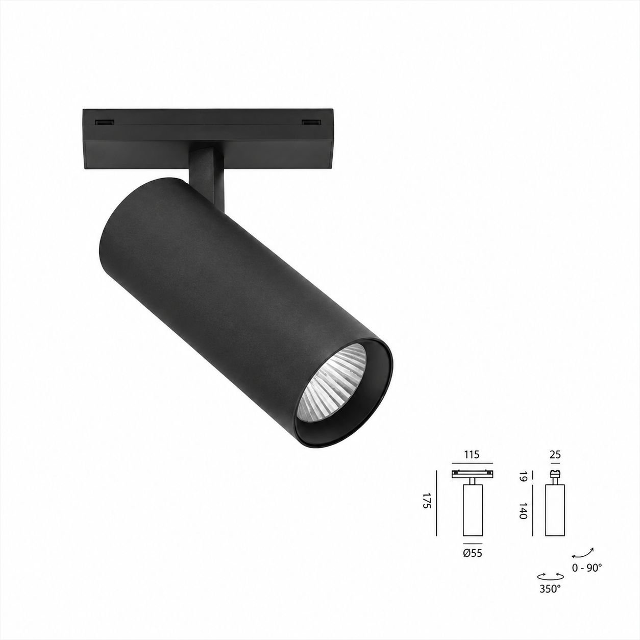 Kit Binario Ultrasottile 48V - Nero