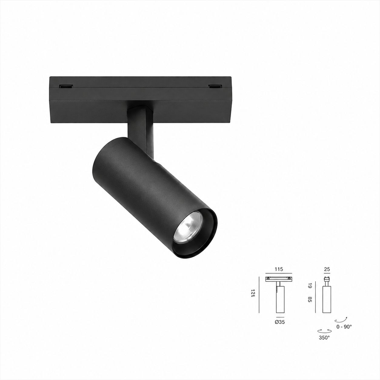 Kit Binario Ultrasottile 48V - Nero