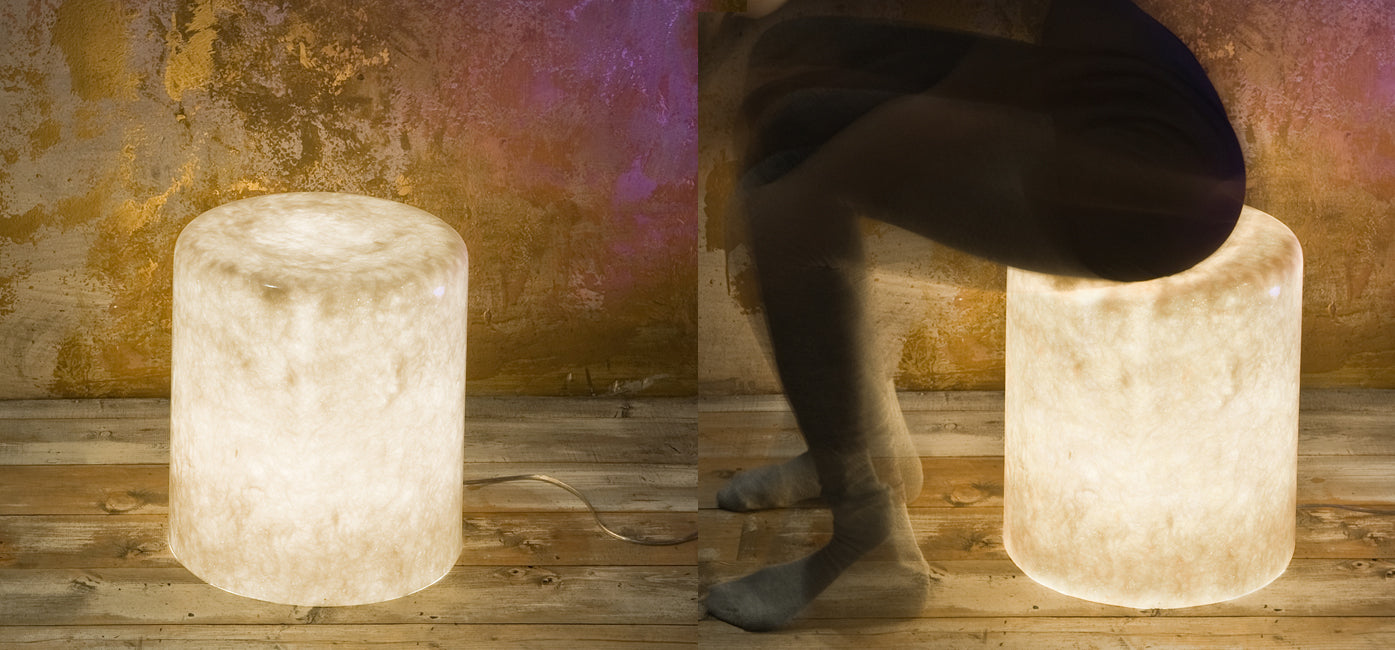 Bin F nebula — lampada da terra Ø 33,5 cm