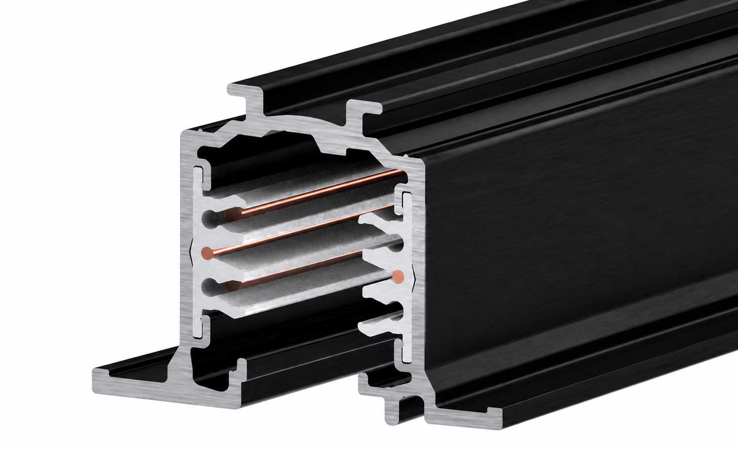 Binario elettrificato incasso 220V