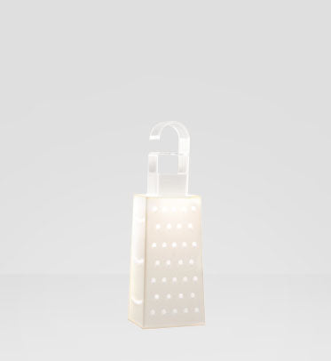 Cacio&pepe battery — lampada da tavolo 3x5x10 cm