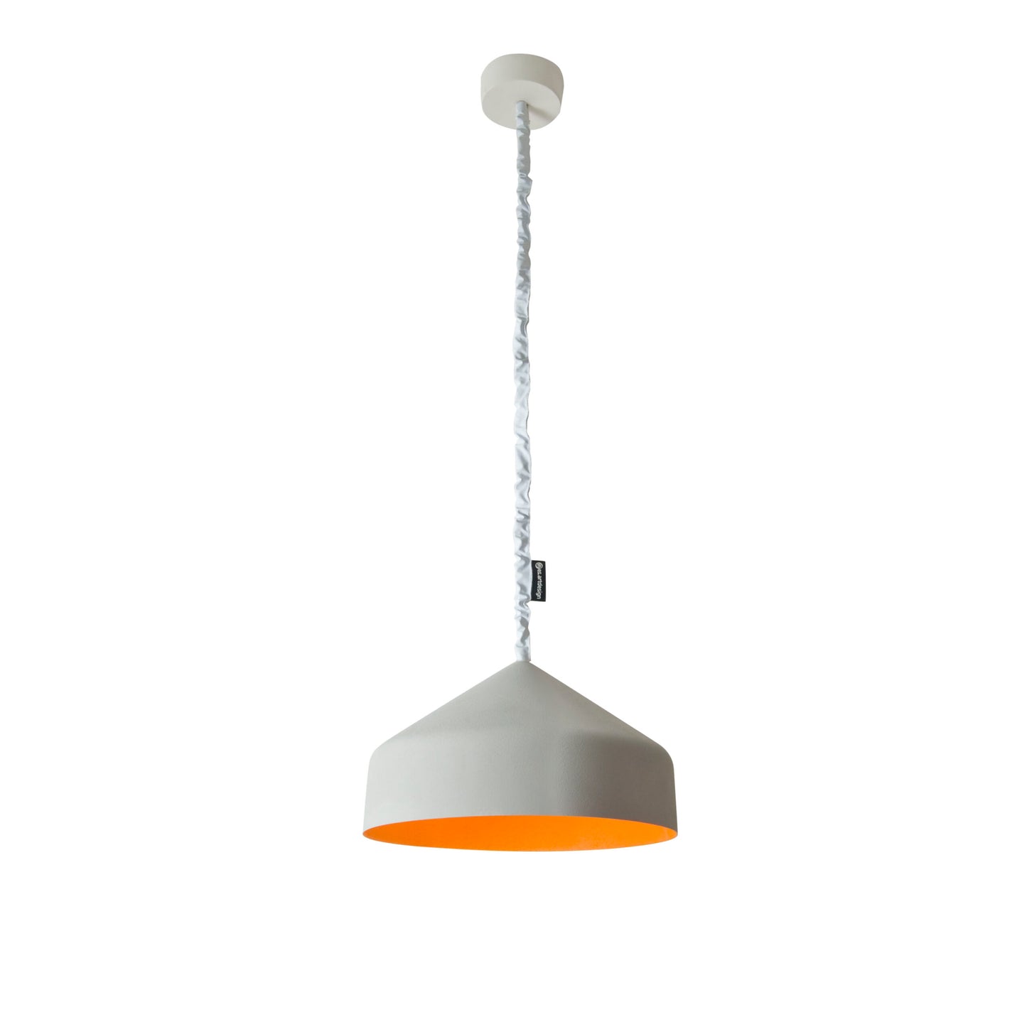 Cyrcus cemento — sospensione Ø 40 cm
