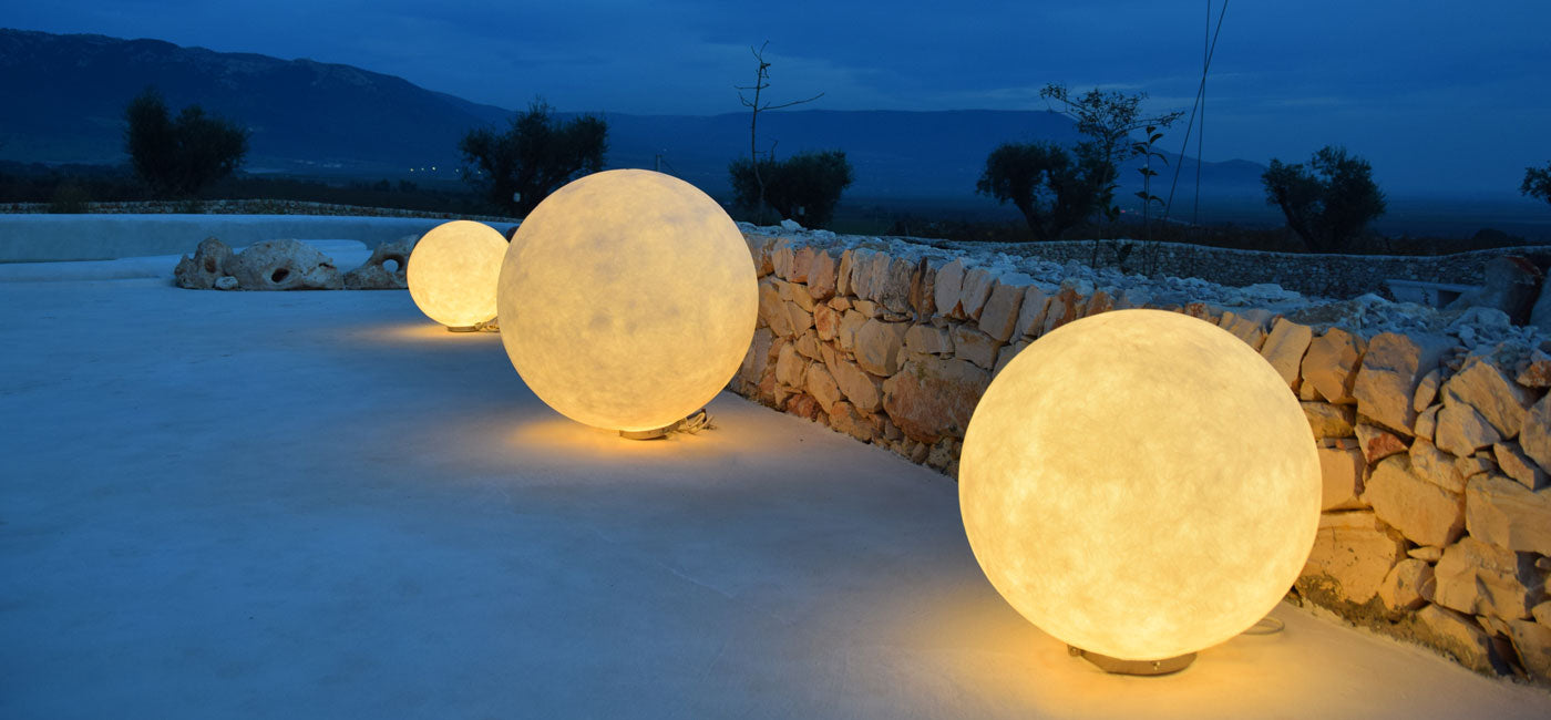 Ex.moon 3 — lampada da esterno Ø 120 cm