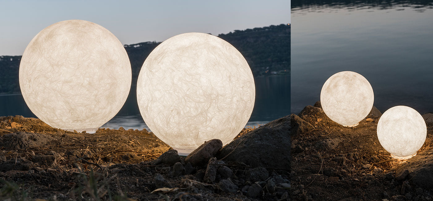 Ex.moon 1 — lampada da esterno Ø 50 cm