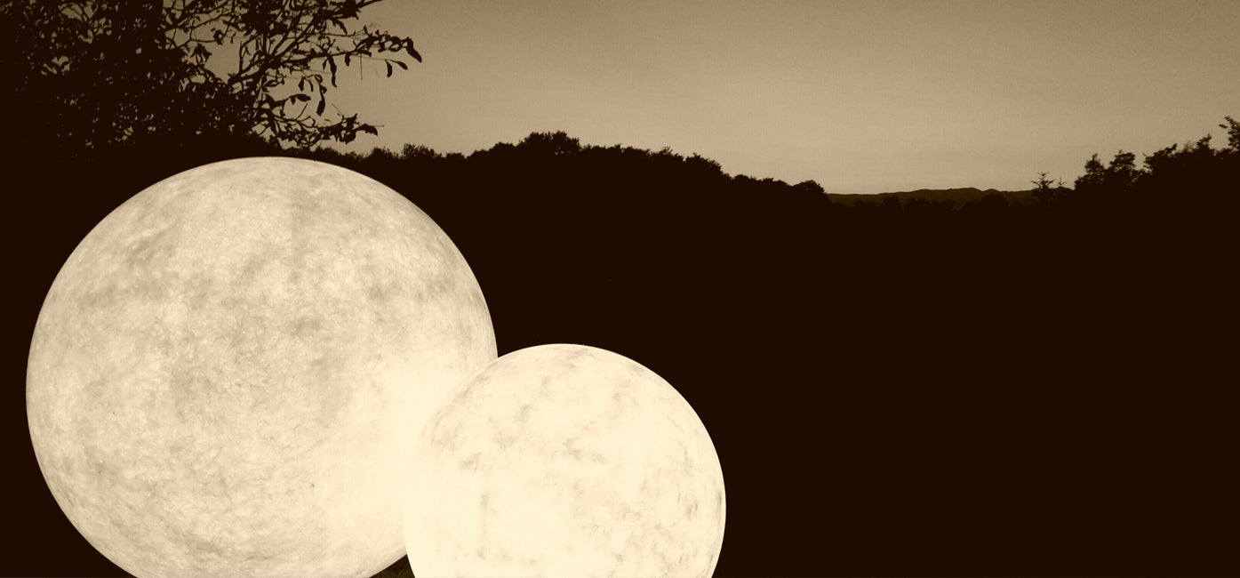 Ex.moon 2 — lampada da esterno Ø 70 cm