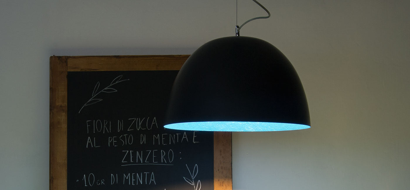H2O lavagna — sospensione Ø 46 cm
