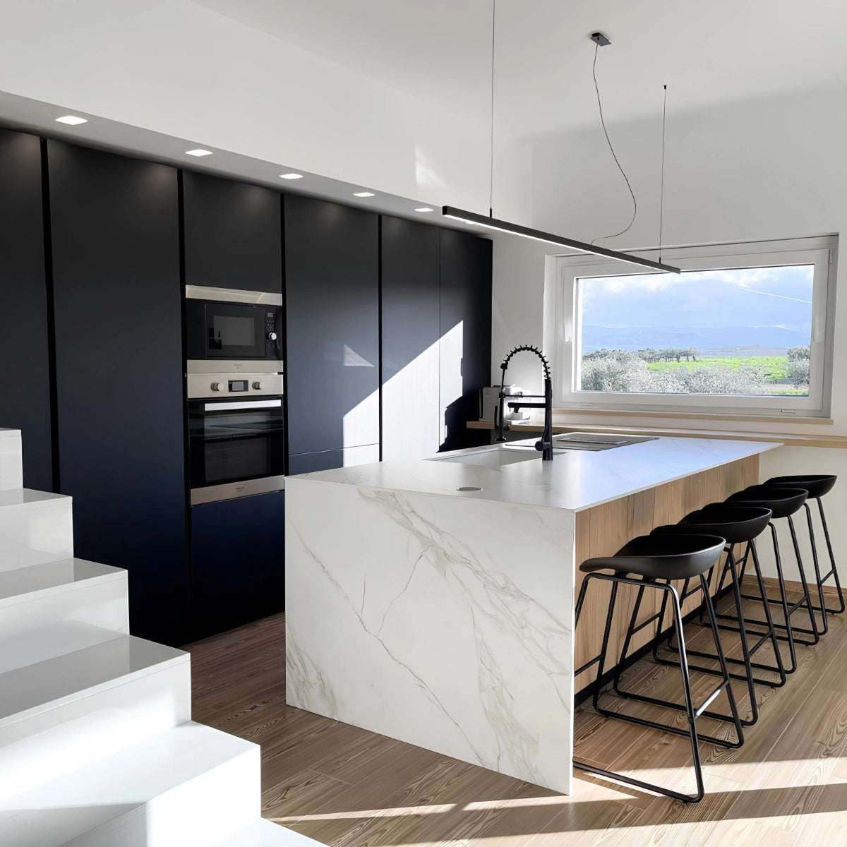 Liberty — Sospensione lineare a LED Emissione verso l'alto
