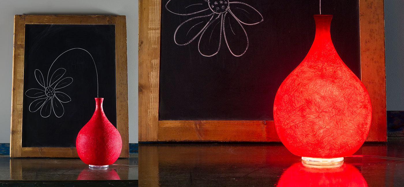 Luce liquida 2 — lampada da tavolo Ø 18 cm