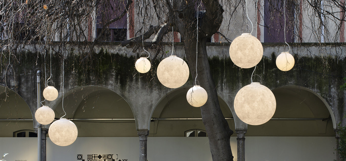 Luna 3 out — lampada da esterno Ø 70 cm