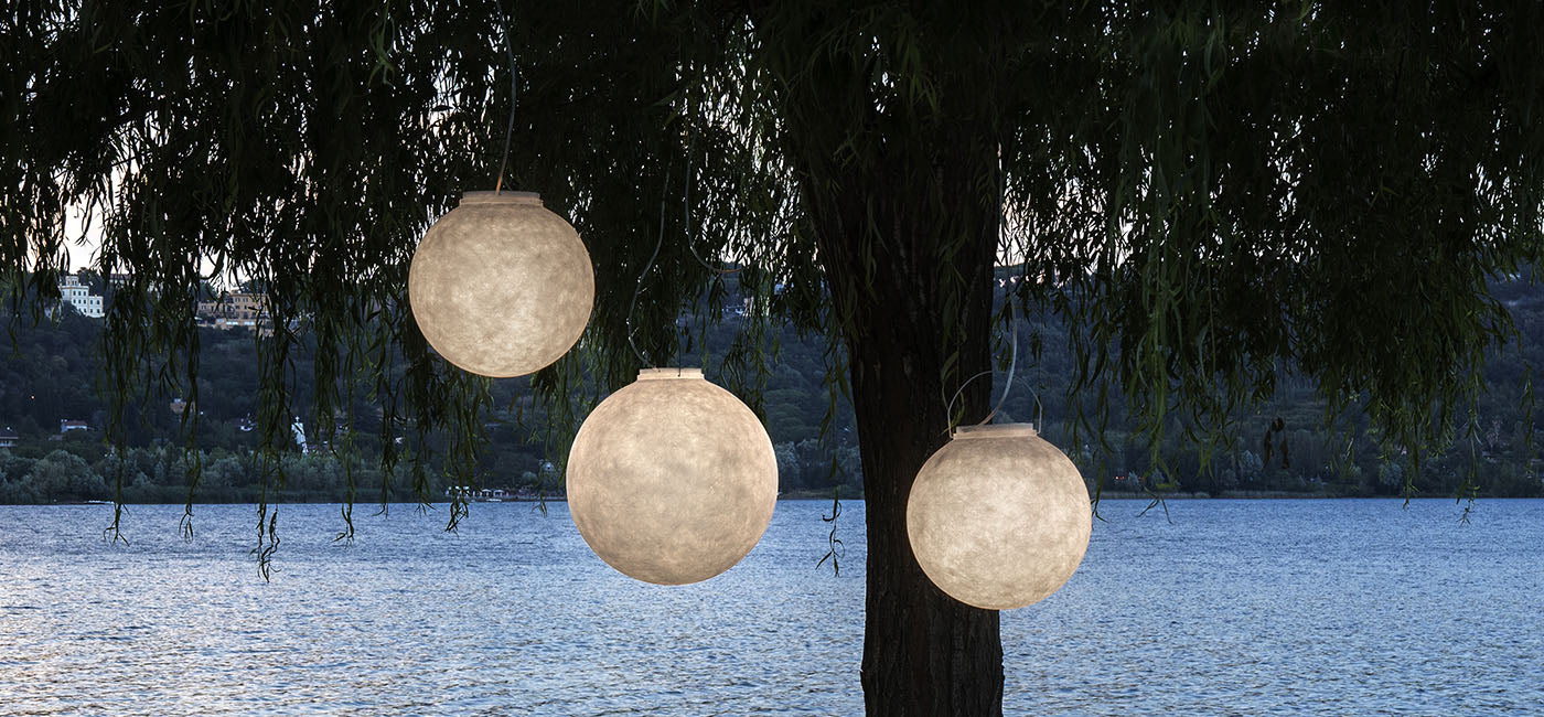 Luna 3 out — lampada da esterno Ø 70 cm