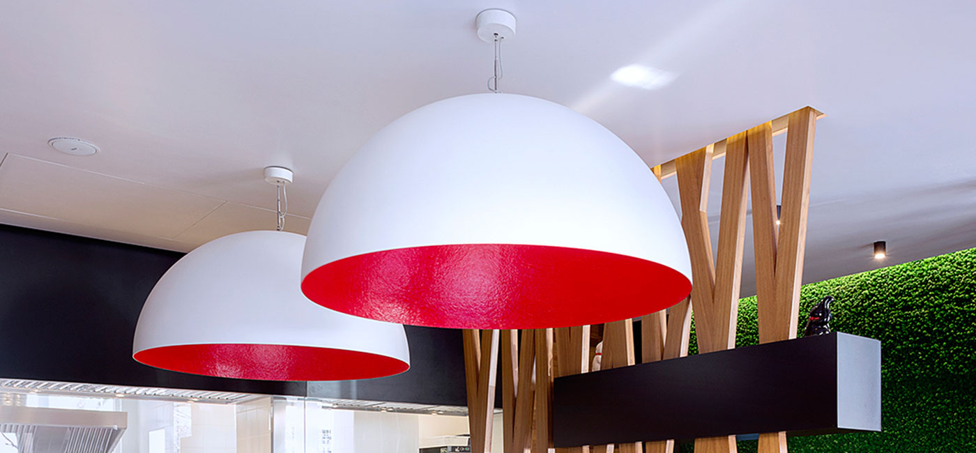 Mezza luna mini — sospensione Ø 50 cm