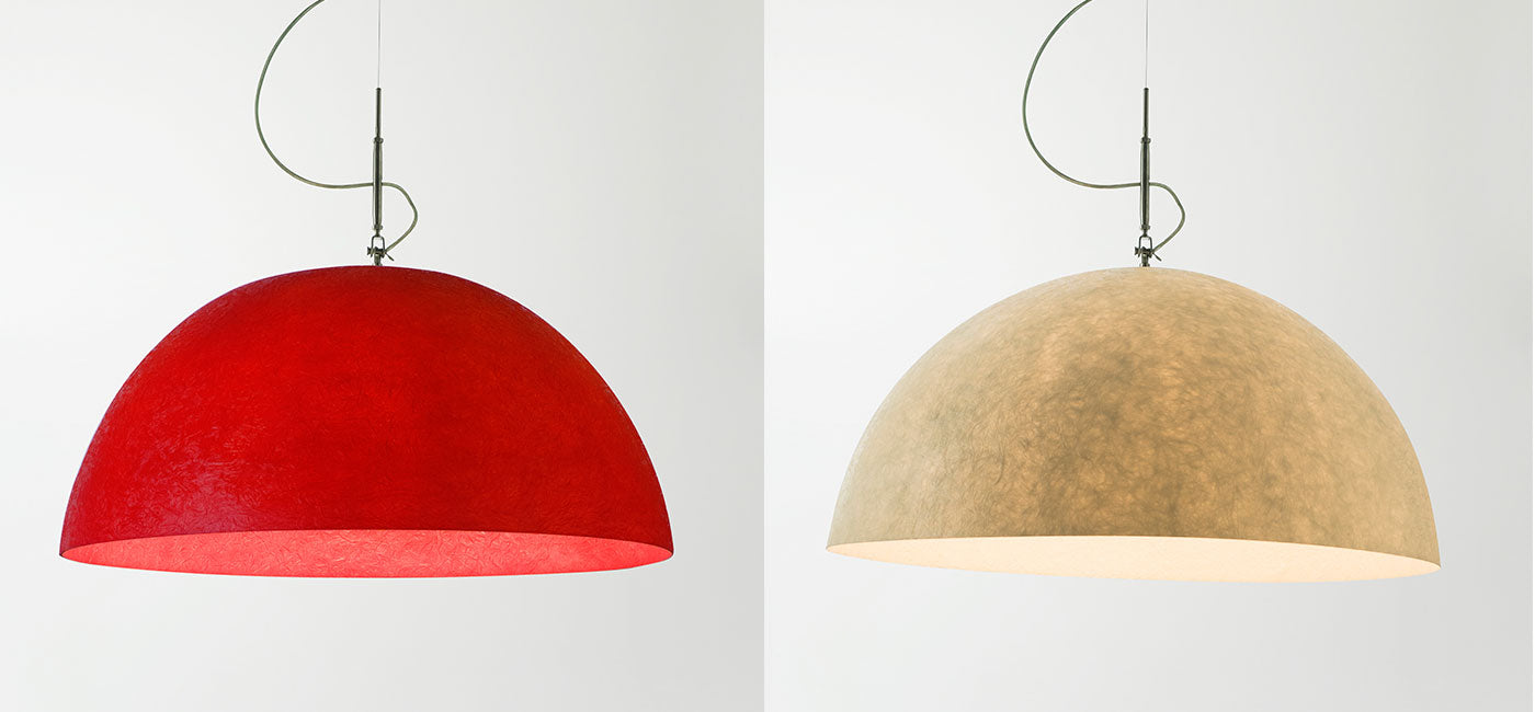 Mezza luna 1 nebulite — sospensione Ø 70 cm