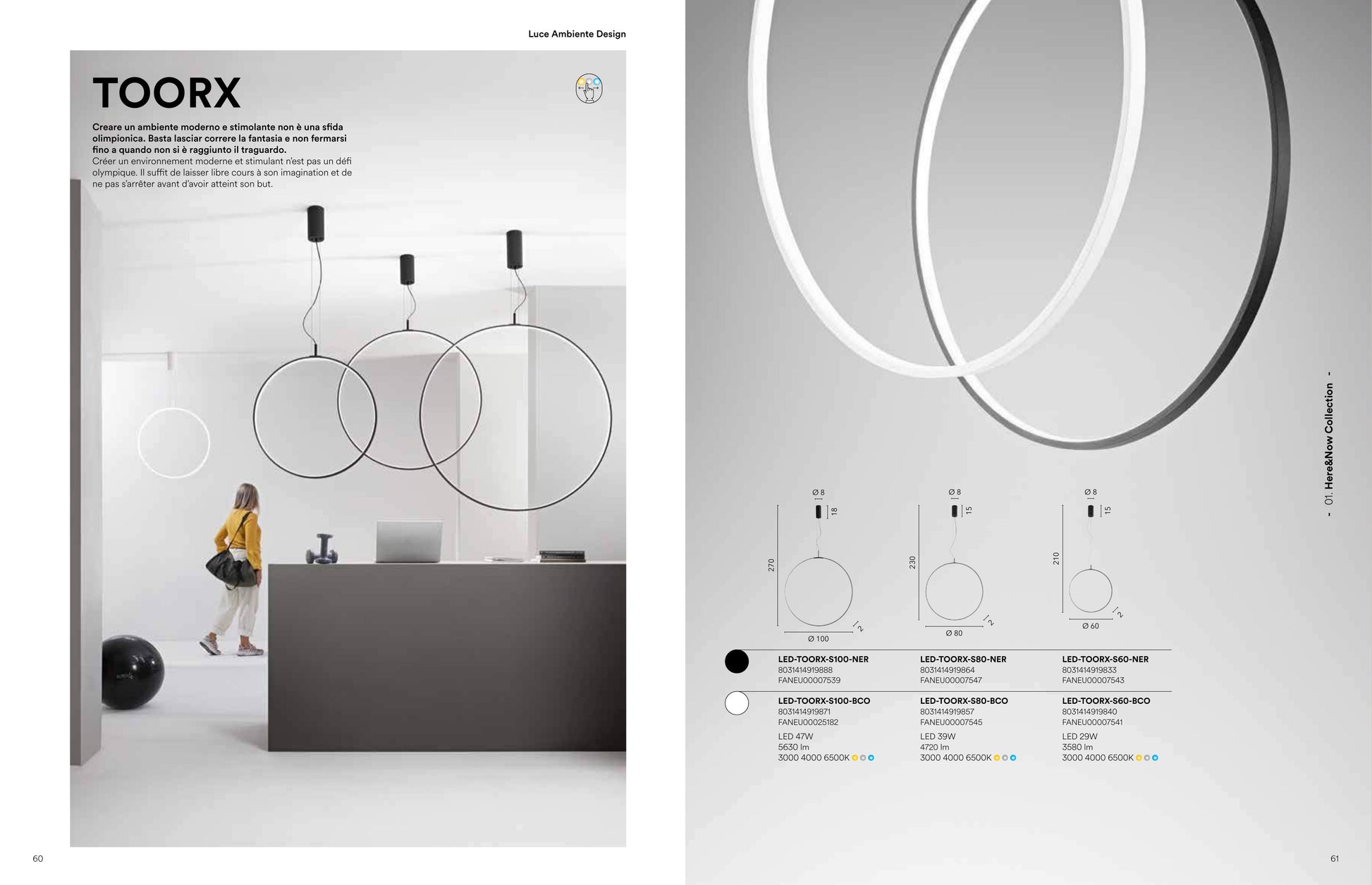 Scheda tecnica TOORX - Luce Ambiente Design
