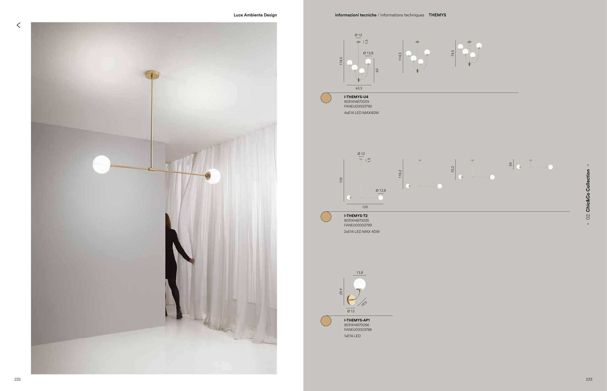 Scheda tecnica THEMYS - Luce Ambiente Design