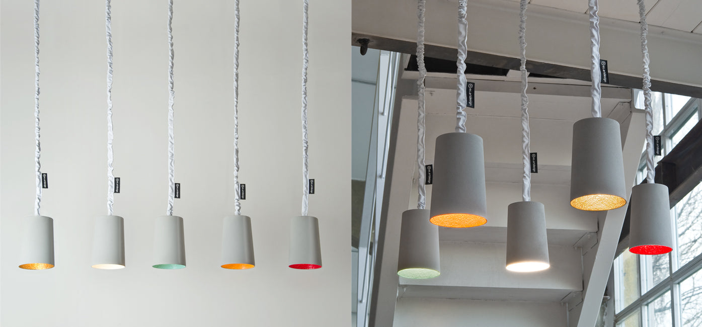 Paint cemento — sospensione Ø 12 cm