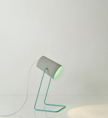 Paint T cemento — lampada da tavolo Ø 12 cm
